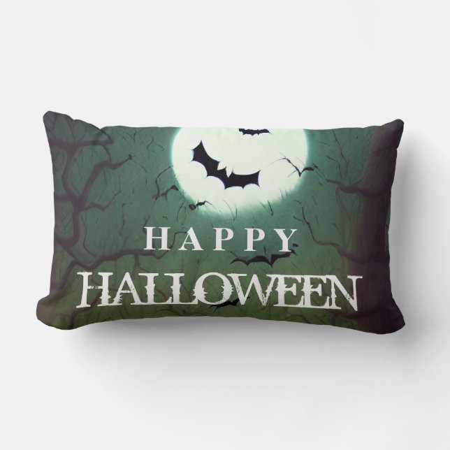 COUSSIN RECTANGLE JOYEUX HALLOWEEN (Recto)