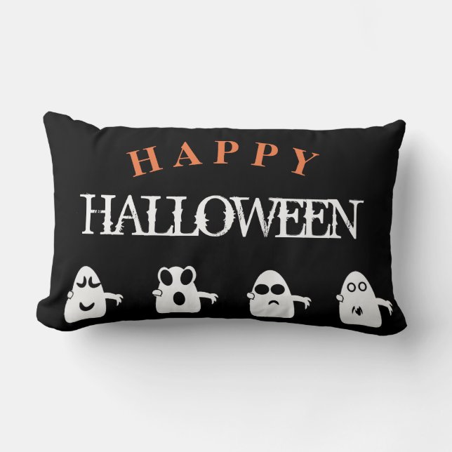 COUSSIN RECTANGLE JOYEUX HALLOWEEN (Recto)
