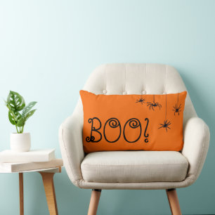 Coussin Rectangle Joyeux Halloween Boo !