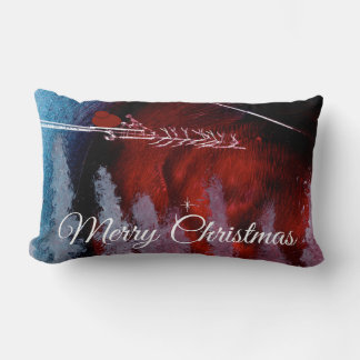 Coussin Rectangle Joyeux Noël de Père Noël