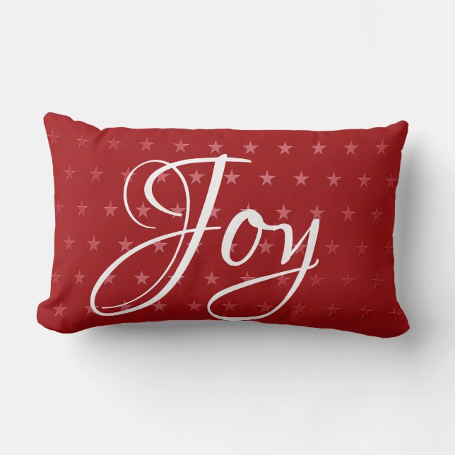 Coussin Rectangle Joyeux Noël Décoratif (Recto)