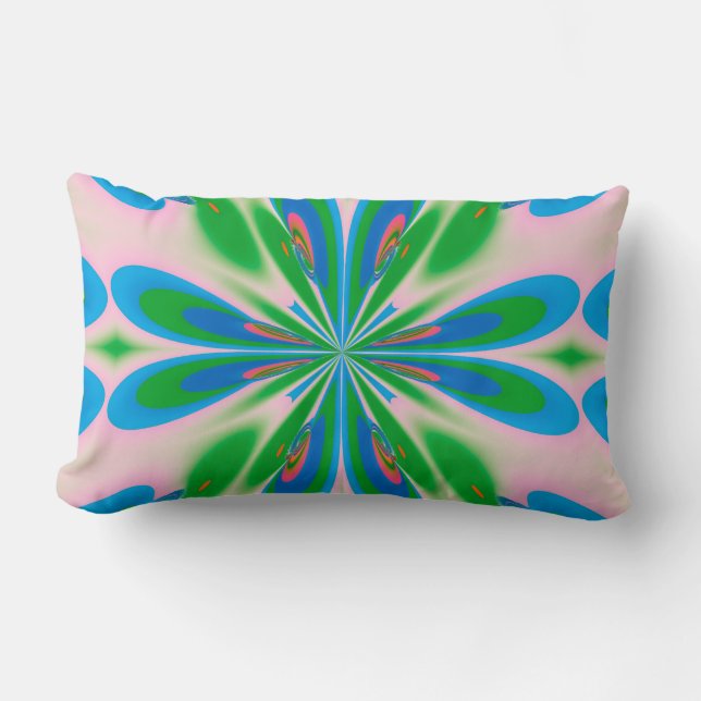 Coussin Rectangle Joyeux Printemps (Recto)