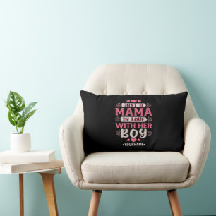 Coussin Rectangle Juste une maman amoureuse de son garçon