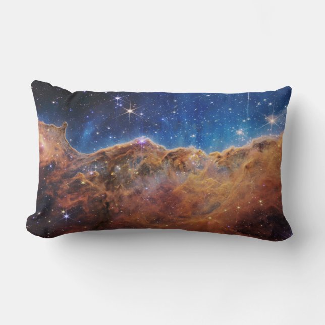 Coussin Rectangle JWST Télescope spatial James-Webb Falaises cosmiqu (Recto)