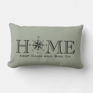 Coussin Rectangle Keep Calm and Sail On