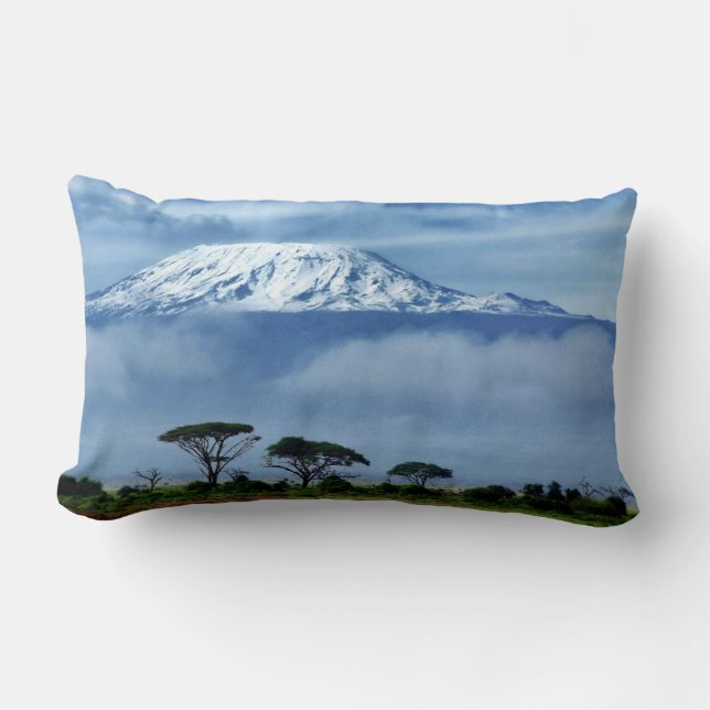Coussin Rectangle Kilimandjaro Kenya (Recto)