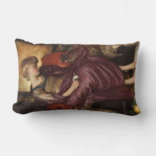 Coussin Rectangle Kitten (par Frederic Leighton)