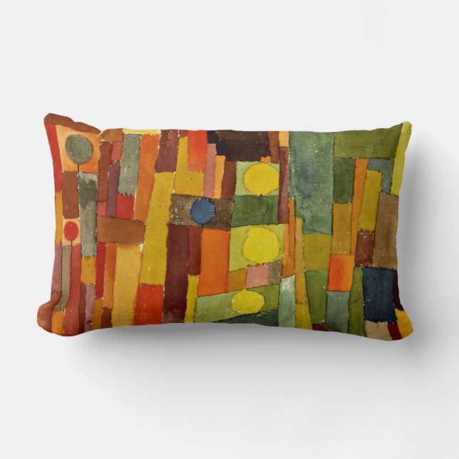 Coussin Rectangle Klee - Dans le style de Kairouan (Recto)