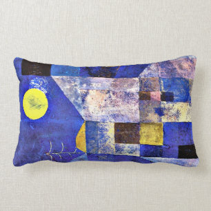 Coussin Rectangle Klee- Lumière de la lune, peinture Paul Klee