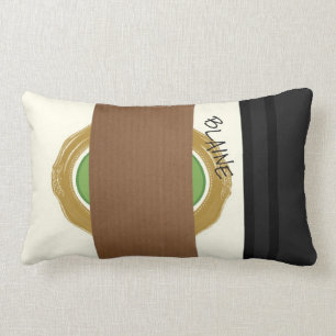 Coussin Rectangle Kurt et le café de Blaine