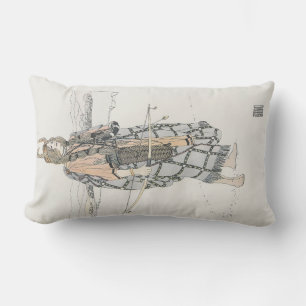 Coussin Rectangle La Chasse (par Ann Macbeth)