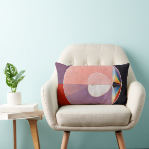 Coussin Rectangle La colombe, no 2. par Hilma af Klint