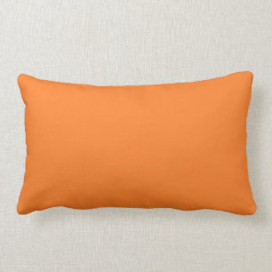 Coussin Rectangle La couleur orange usine seulement des cartes