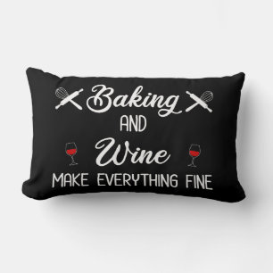 Coussin Rectangle La Cuisine Et Le Vin Font Tout Bien