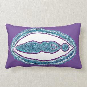 Coussin Rectangle La déesse de Gaia Yoni