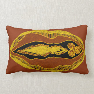 Coussin Rectangle La déesse de Morrigan Yoni