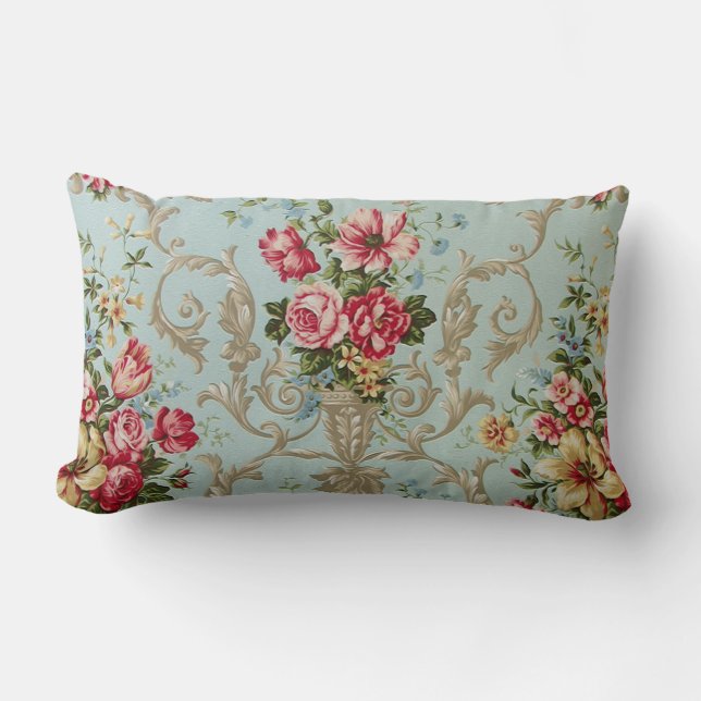 Coussin Rectangle La fleur fleurit - le coussin/Marie lombaires (Recto)