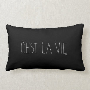 Coussin Rectangle La La de C'est luttent - qui est des Français de