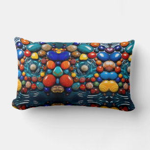 Coussin Rectangle La mosaïque de l'océan