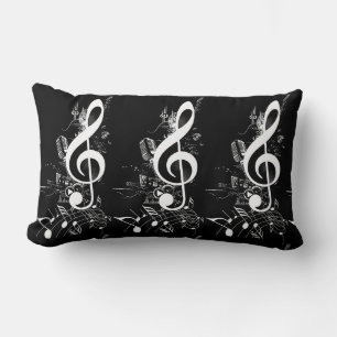 Coussin Rectangle La Musique Vit Sur #5_