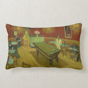 Coussin Rectangle La nuit Café par Vincent van Gogh (1888)