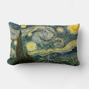 Coussin Rectangle La nuit étoilée de Vincent van Gogh (1889)