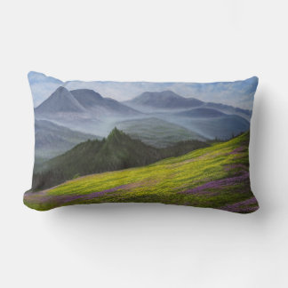 Coussin Rectangle "La Paix Dans La Vallée"