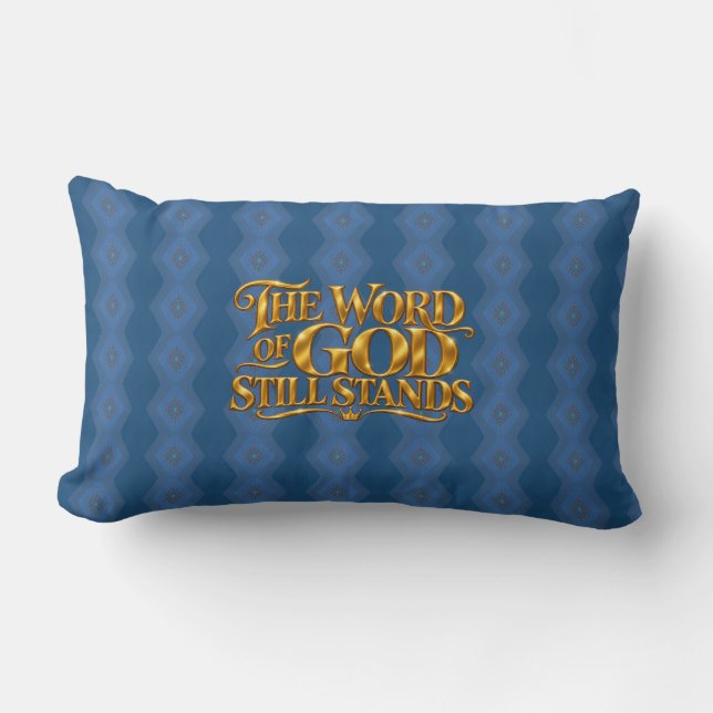 Coussin Rectangle La parole de Dieu tient toujours  (Recto)