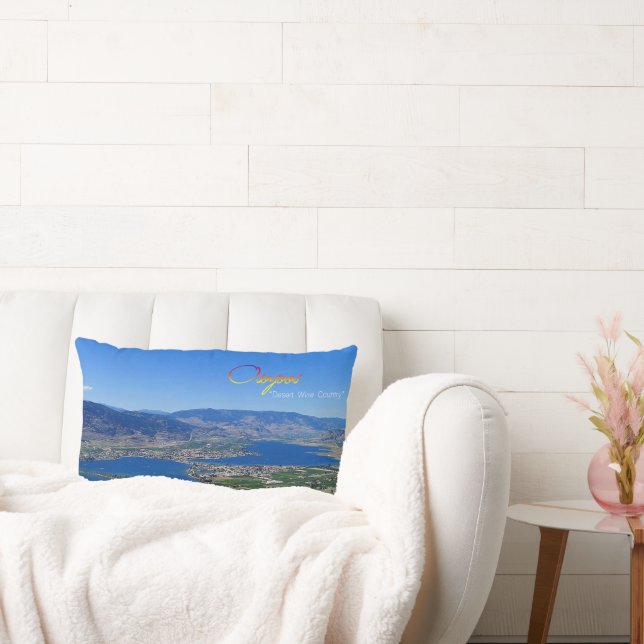 Coussin Rectangle La région viticole du désert d'Osoyoos (Canapé)