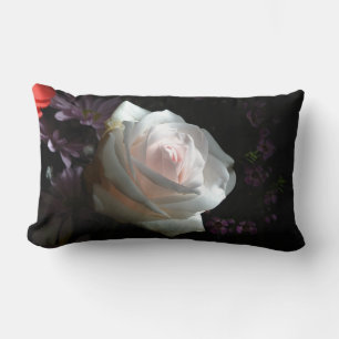 Coussin Rectangle La Rose Blanche -