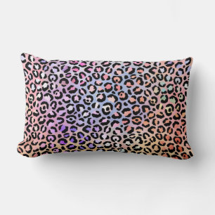 Coussin Rectangle La série Iridescent Leopard Design 7