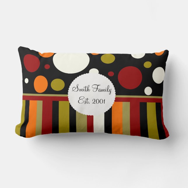 Coussin Rectangle La terre d'automne modifie la tonalité le motif de (Recto)