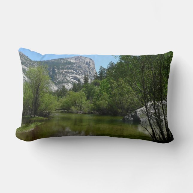 Coussin Rectangle Lac Miroir I dans le Parc national de Yosemite (Recto)