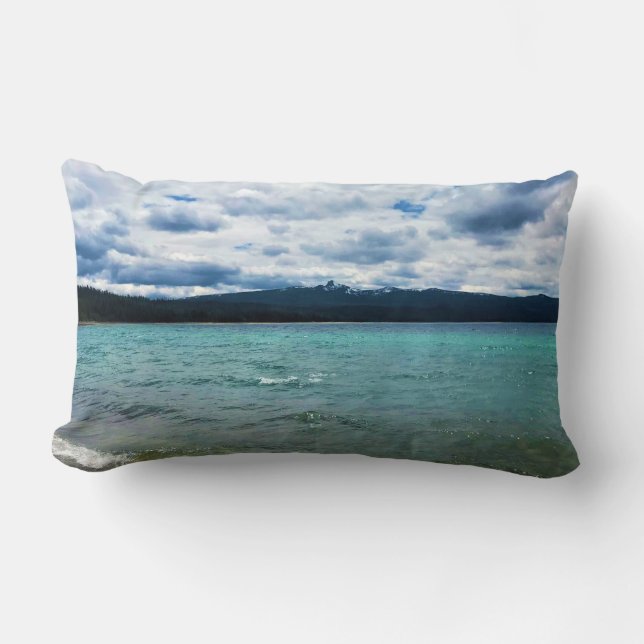 Coussin Rectangle Lac Simax Bay (Recto)