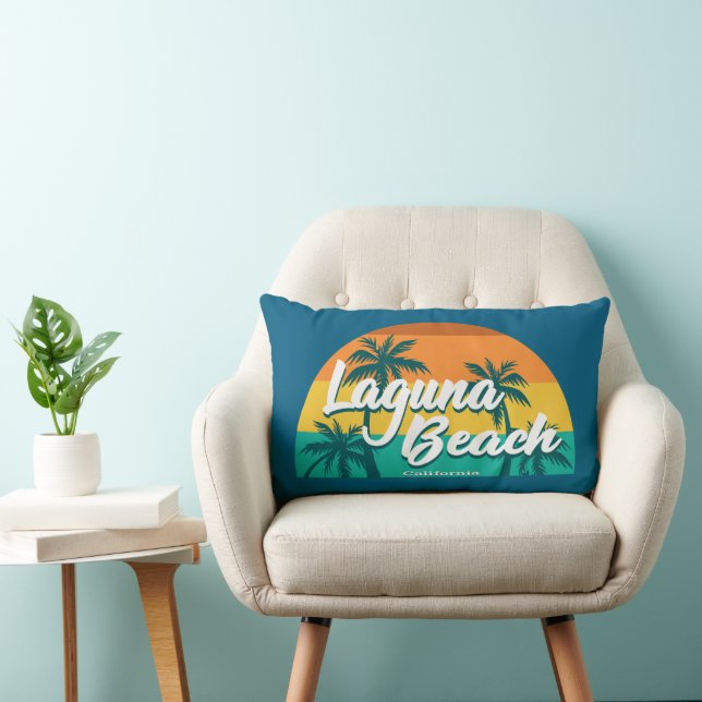 Coussin Rectangle Laguna Beach Californie (Chaise)