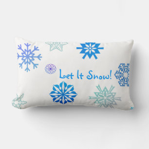 Coussin Rectangle Laisser Neige Couleur Choix Arrière - plan