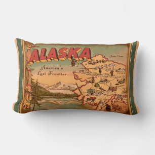 Coussin Rectangle L'Alaska nostalgique
