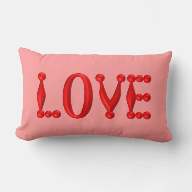 COUSSIN RECTANGLE L'AMOUR (Recto)