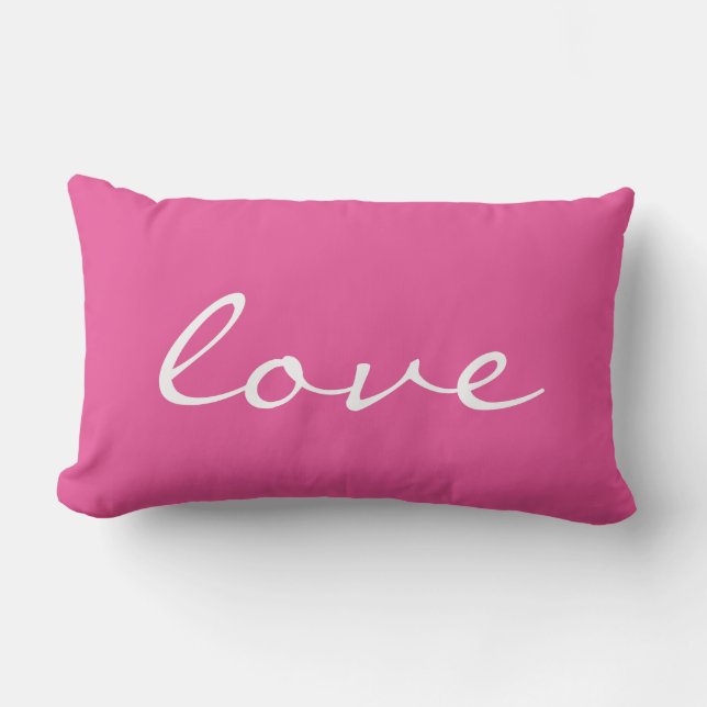 Coussin Rectangle L'amour cite des roses indien chics (Recto)