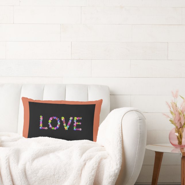 Coussin Rectangle L'amour sous toutes ses formes | Inspirant (Canapé)