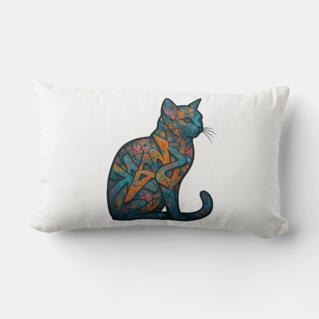 Coussin Rectangle Lancer l'oreiller (Verso)