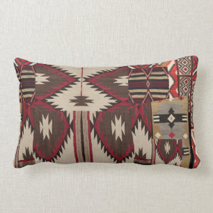 Coussin Rectangle lancer l'oreiller avec le motif navajo