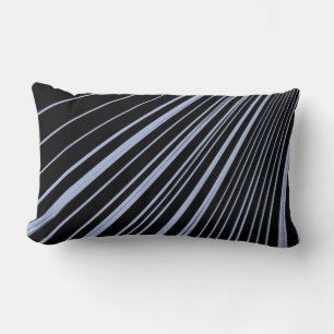 Coussin Rectangle Lancer l'oreiller Bleu foncé Noir