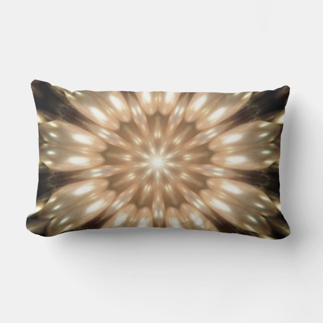 Coussin Rectangle L'antiquité luxueuse perle le kaléidoscope (Recto)