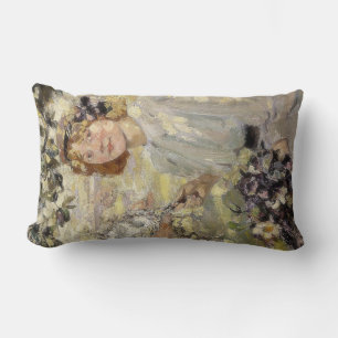 Coussin Rectangle L'arbre aux pommes (par Bessie MacNicol)