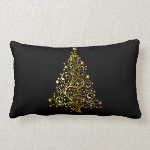 Coussin Rectangle L'arbre de Joyeux Noël tient le premier rôle chic