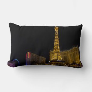 Coussin Rectangle Las Vegas la nuit Skyline