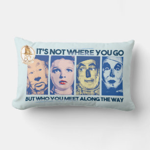 Coussin Rectangle L'Assistant D'Oz™ Qui Vous Rencontrez En Chemi
