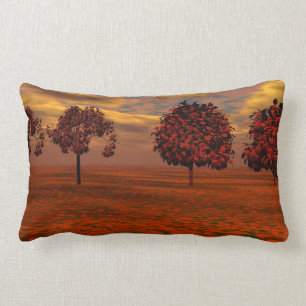 Coussin Rectangle L'automne colore des cadeaux d'art d'arbres
