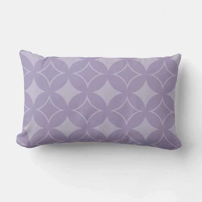 Coussin Rectangle Lavender shippo motif (Recto)
